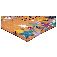 Hello Beauty Floral Doormat