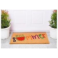Hello Summer Watermelon Doormat