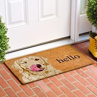 Golden Retriever Hello Doormat