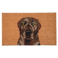 Brown Labrador Doormat
