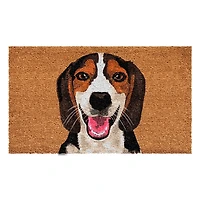Brown & White Beagle Doormat