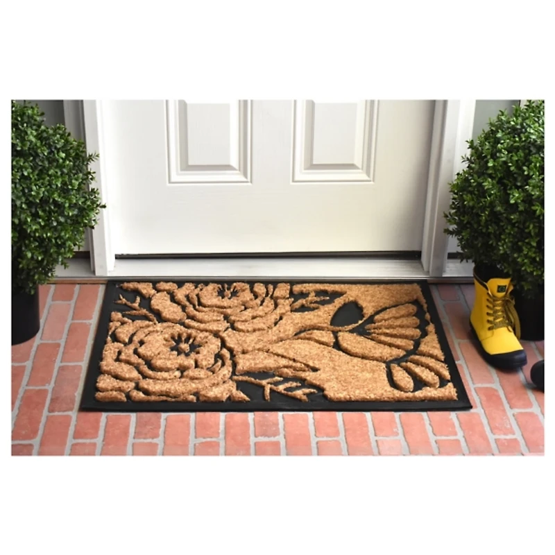 Hummingbird Haven Doormat