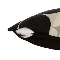 Contemporary Geometric Dots Throw Pillow