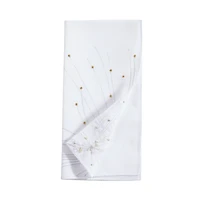Gold Cascading Firework Napkins, Set of 4