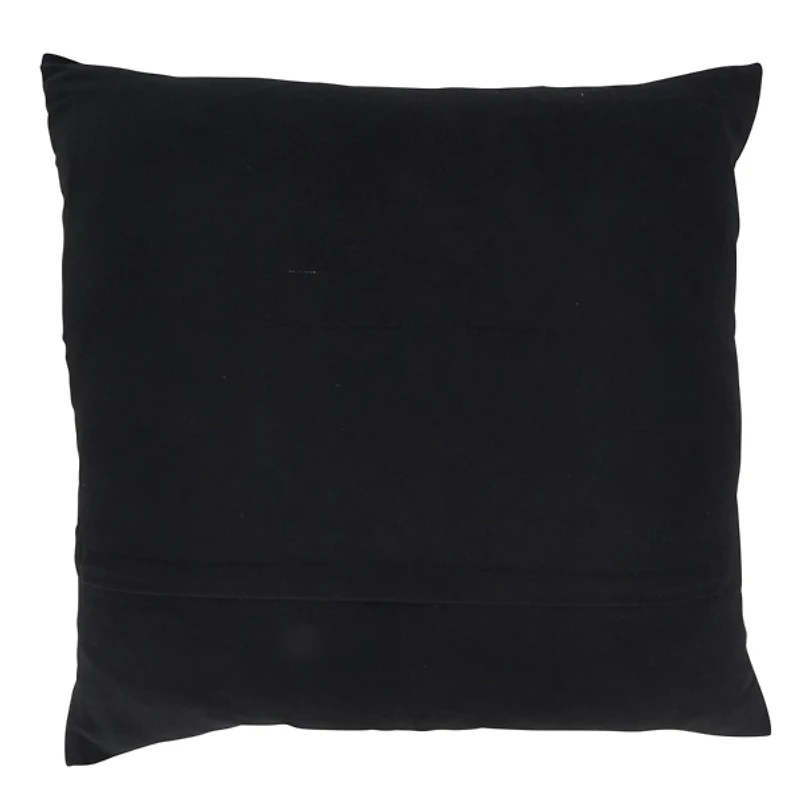 Black Aztec Treasures Throw Pillow