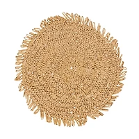 Natural Rustic Raffia Placemats, Set of 4