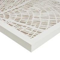 Sand Dollar Rice Paper Shadowbox Wall Plaque