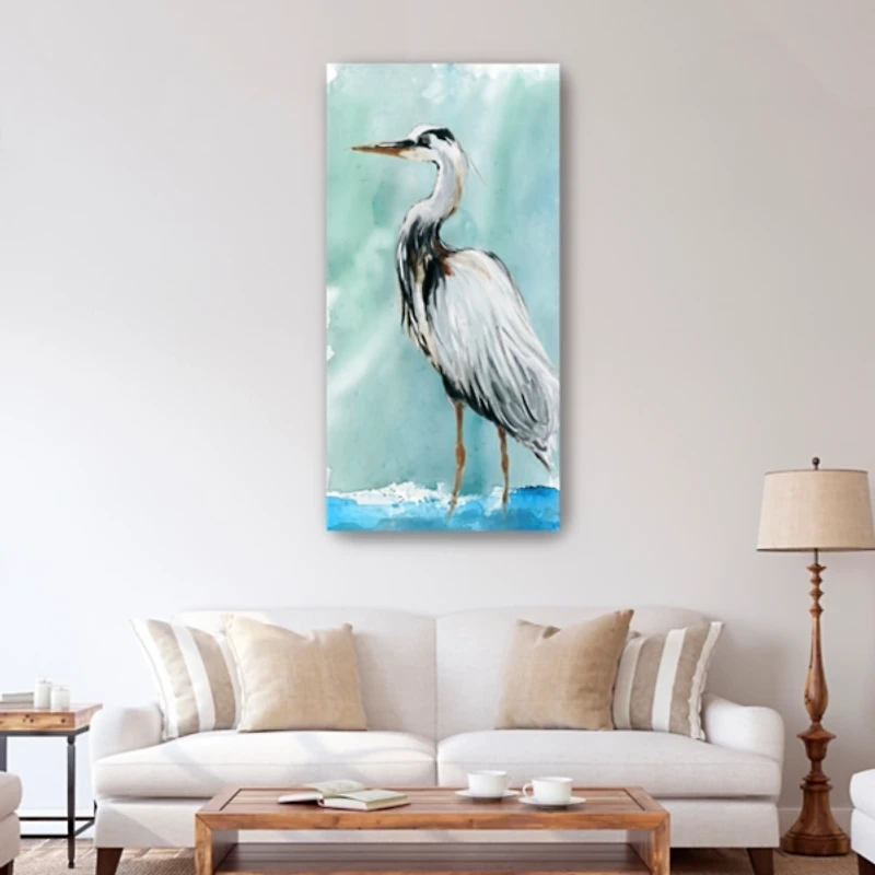 Delray Crane II Canvas Art Print