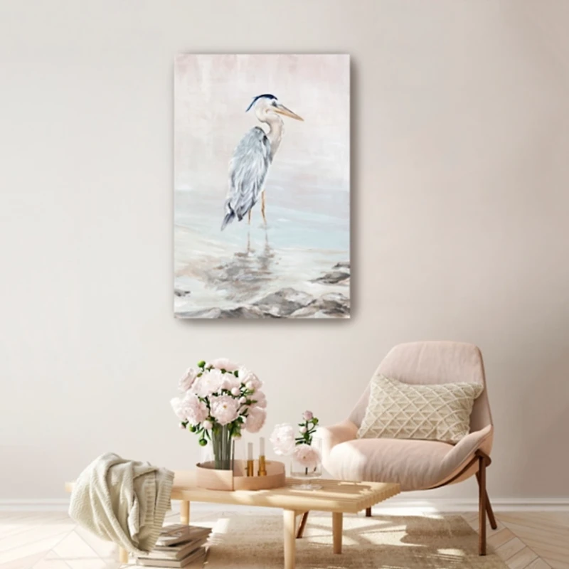 Heron Beauty II Canvas Art Print, 24x36 in.