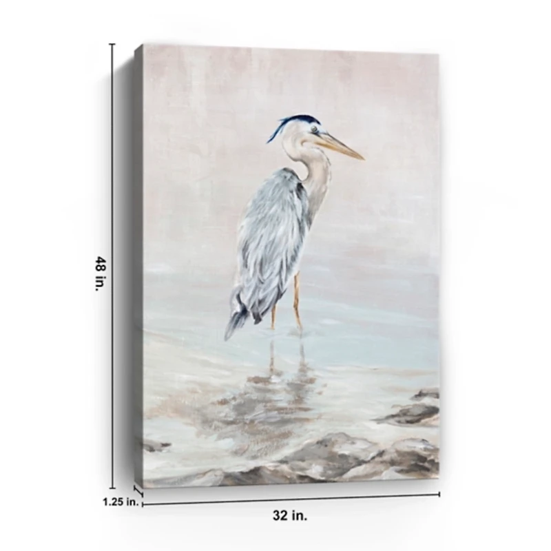 Heron Beauty II Canvas Art Print, 32x48 in.
