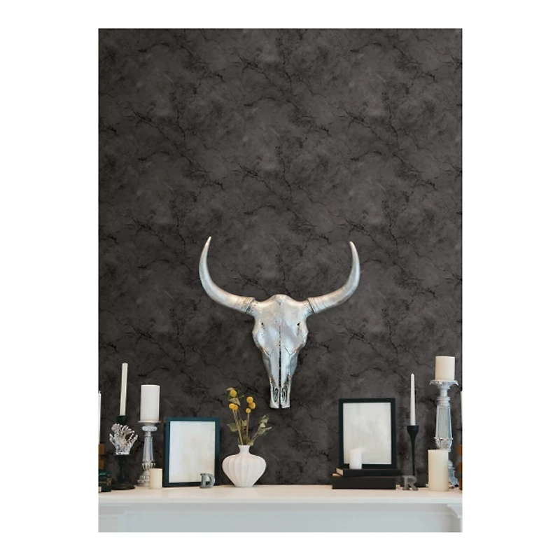 Black Marble Peel & Stick Wallpaper