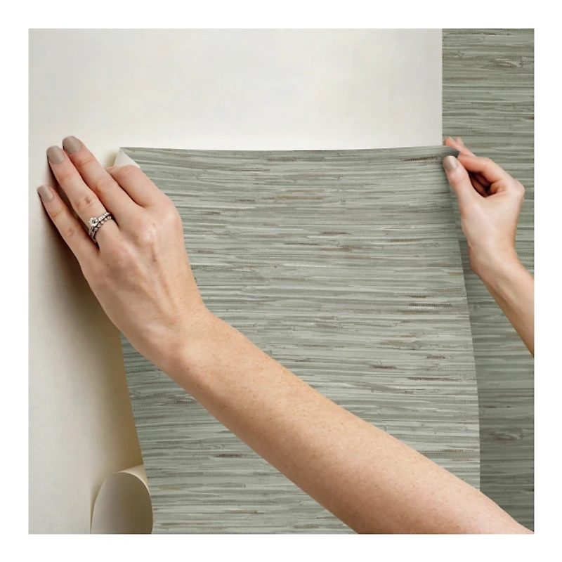 Grassweave Peel and Stick Wallpaper