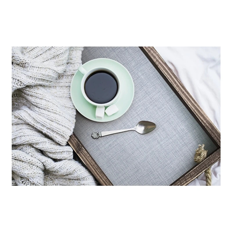 Blue Textured Faux Fabric Peel & Stick Wallpaper