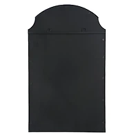 Dark Bronze Arched Scallop Edge Wall Mirror