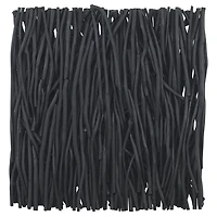 Black Teak Wall Plaque