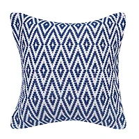 Navy Harlequin Indoor/Outdoor Pillow