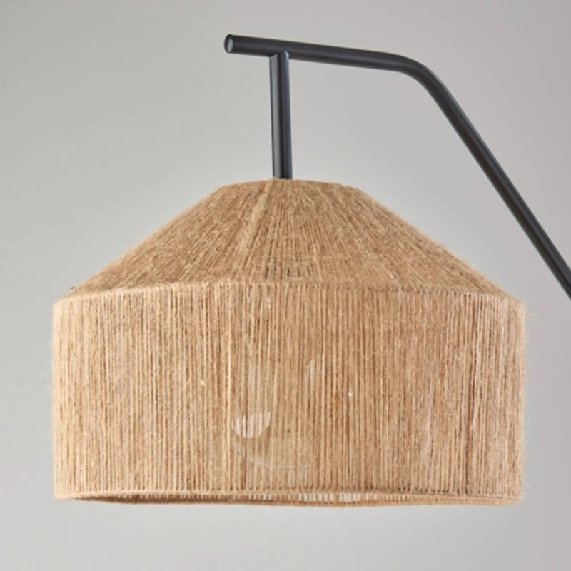 Amalfi Natural Rope Shade Floor Lamp