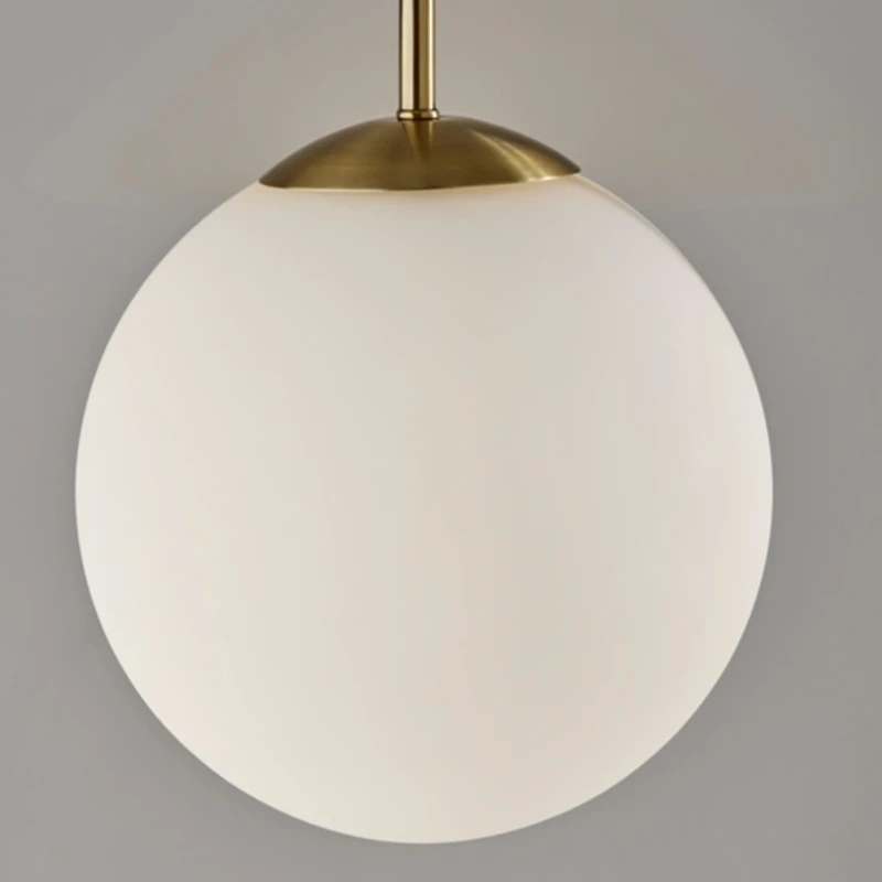 Antique Brass Side Table Floor Lamp