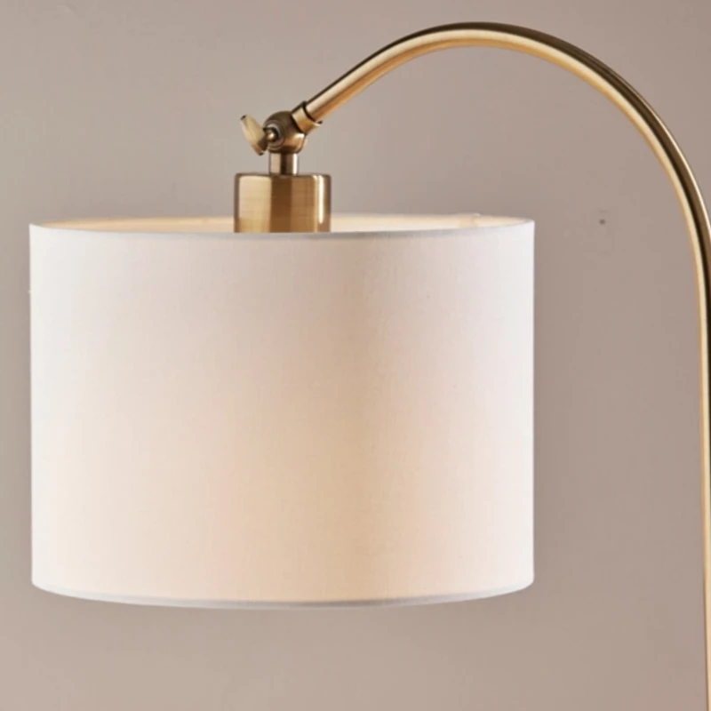 Antique Brass Arc Table Lamp