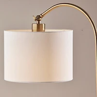 Antique Brass Arc Table Lamp