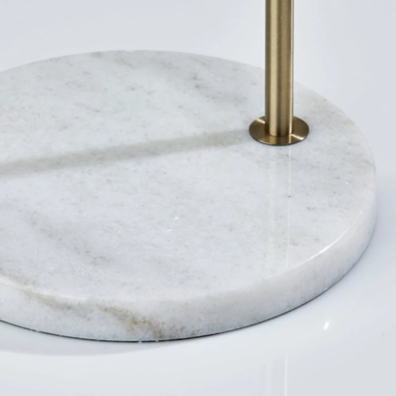 Antique Brass Arc Floor Lamp