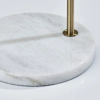 Antique Brass Arc Floor Lamp