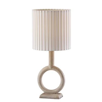 Natural Stone Ring Ellie Table Lamp