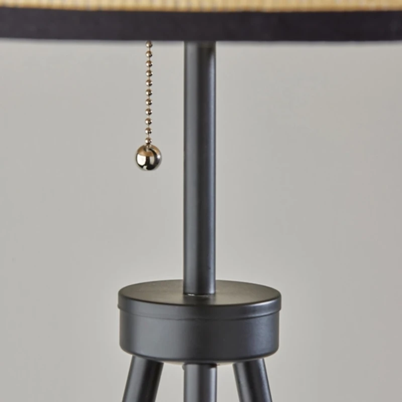 Natural Woven Shade Rowan Floor Lamp