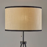 Natural Woven Shade Rowan Floor Lamp