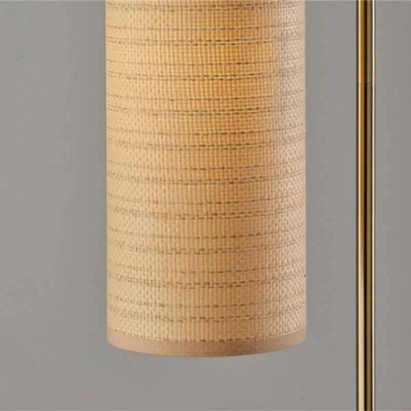Natural Woven Shade Malina Floor Lamp
