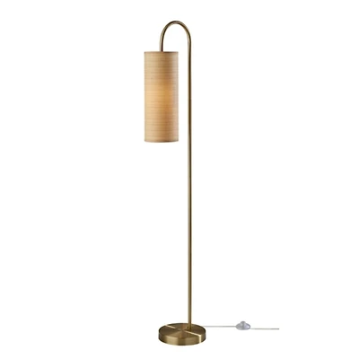 Natural Woven Shade Malina Floor Lamp