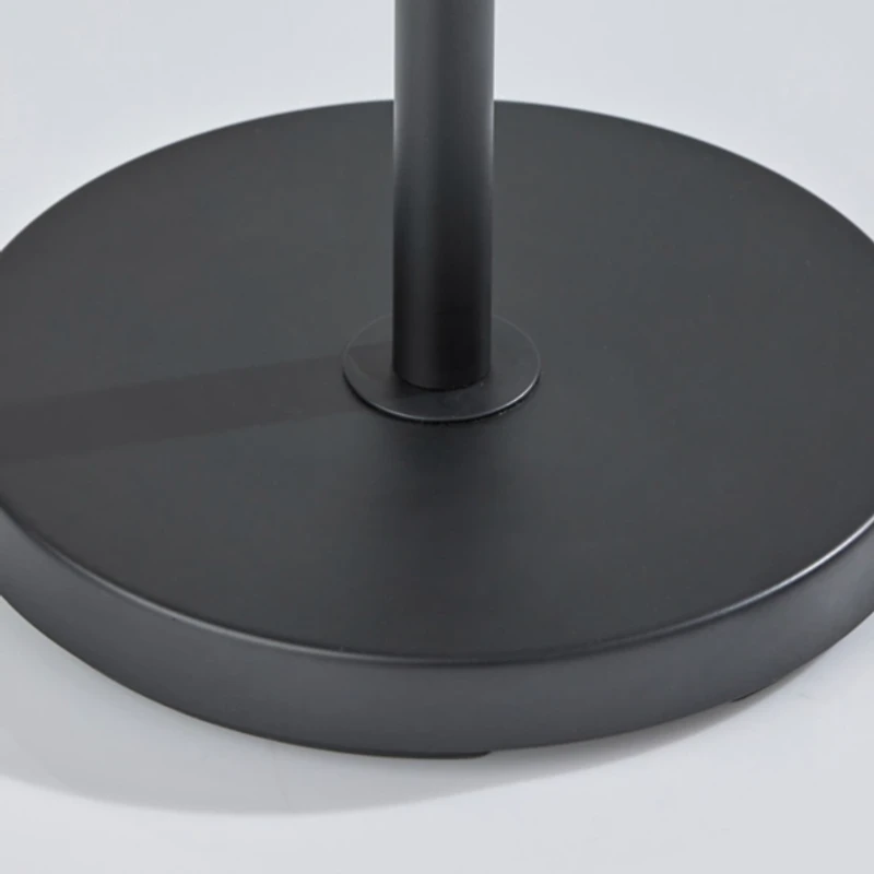 Black Pleated Empire Shade Jeremy Floor Lamp