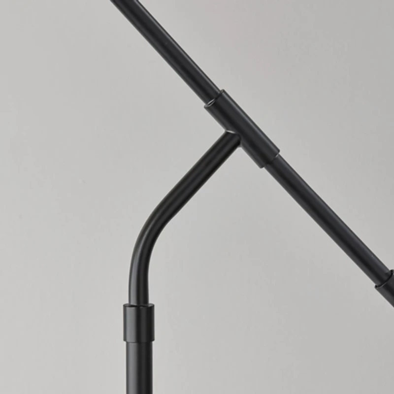 Black Contemporary Tyler Floor Lamp