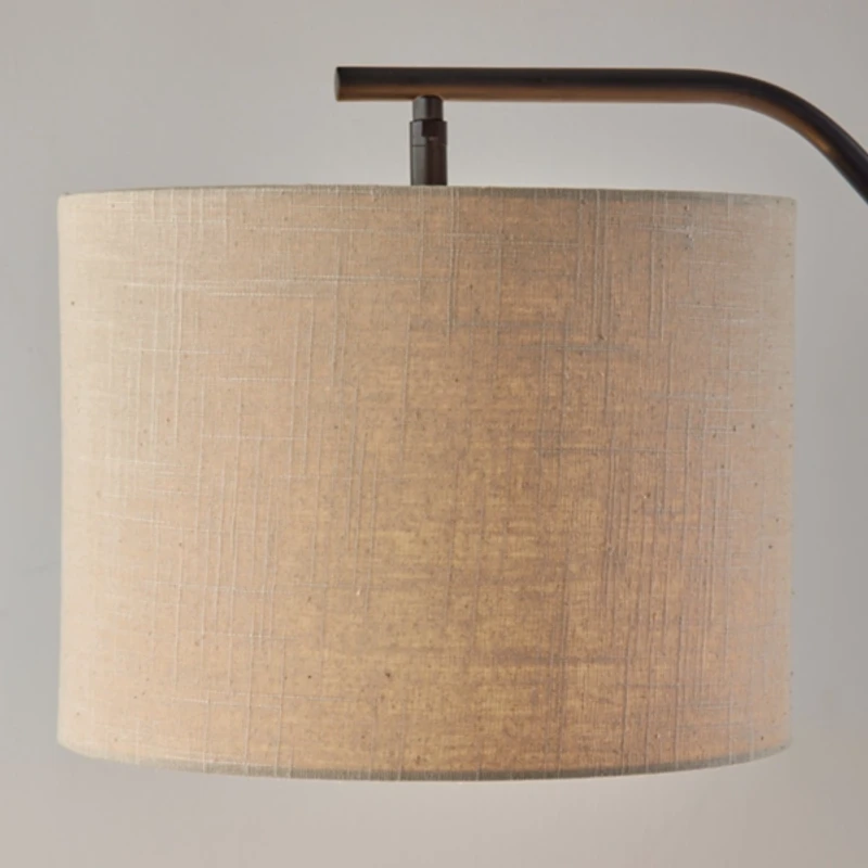 Black Contemporary Tyler Floor Lamp