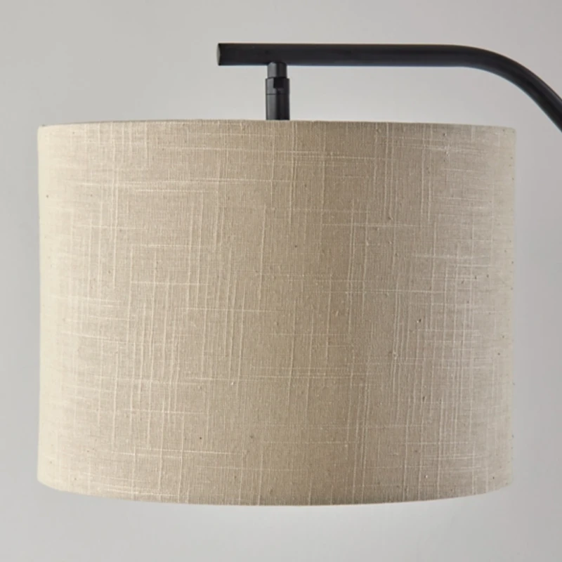 Black Contemporary Tyler Floor Lamp