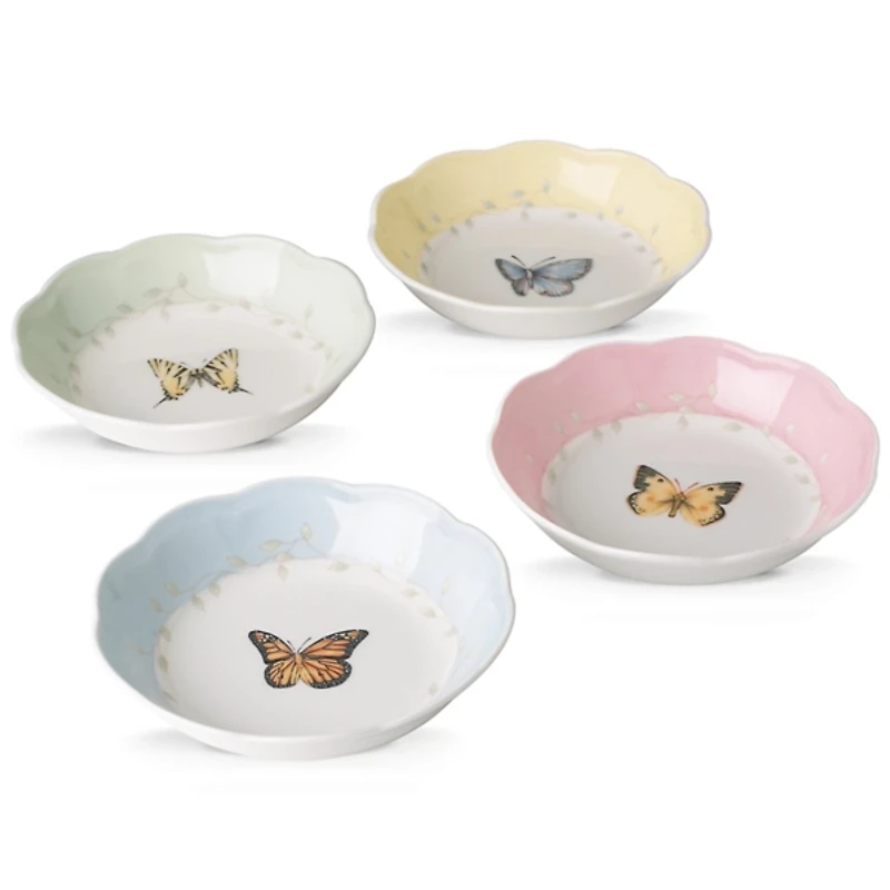 Butterfly Meadow Fruit Bowls, Set of 4