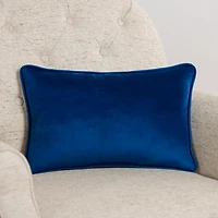 Blue Sit By Me Lumbar Pillow