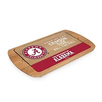Crimson Tide Wood and Glass Serving Board