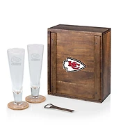 Acacia Kansas City Chiefs Beer Glass Set