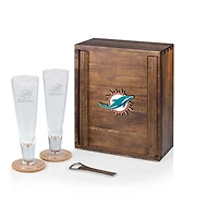 Acacia Miami Dolphins Beer Glass Set