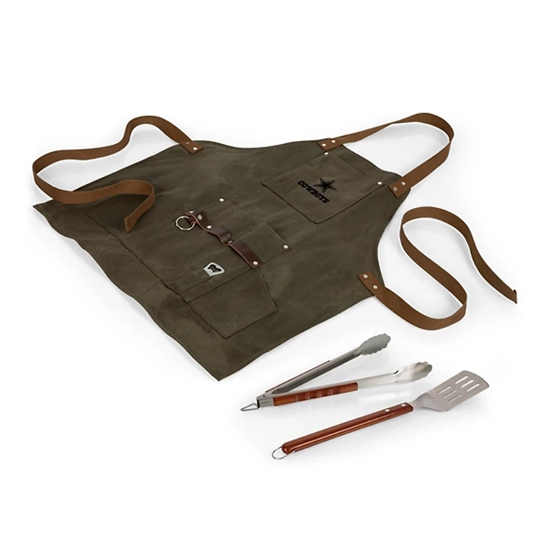 Dallas Cowboys Barbecue Apron & Tool Gift Set