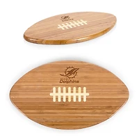 Miami Dolphins Bamboo Football Cutting Board