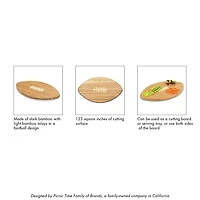 San Francisco 49ers Bamboo Football Cutting Board