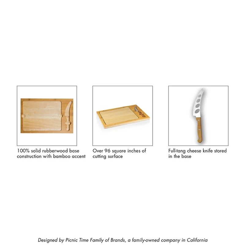 Dallas Cowboys Cutting Board & Knife Set