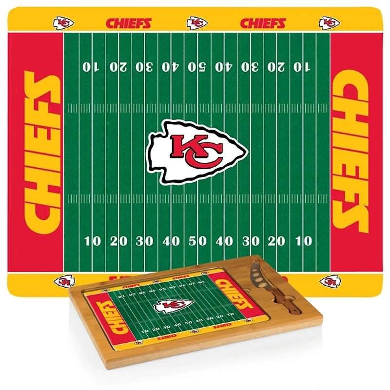 Kansas City Chiefs Cutting Board & Knife Set