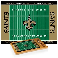 New Orleans Saints Cutting Board & Knife Set
