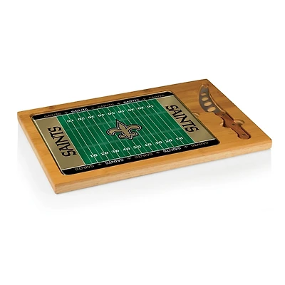 New Orleans Saints Cutting Board & Knife Set