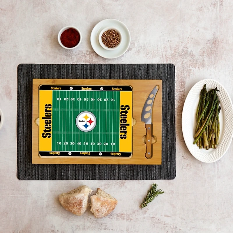 Pittsburgh Steelers Cutting Board & Knife Set
