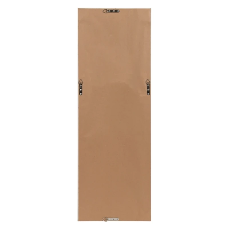 Walnut Evans Wood Panel Wall Mirror