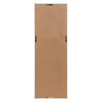 Walnut Evans Wood Panel Wall Mirror